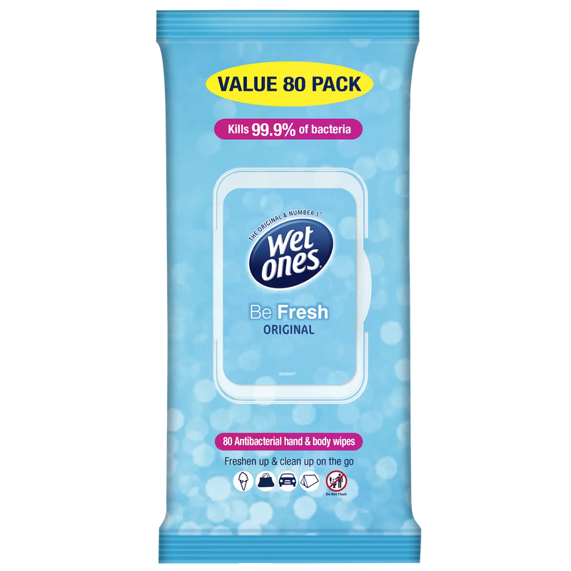 Wet Ones Be Fresh 80 Pack